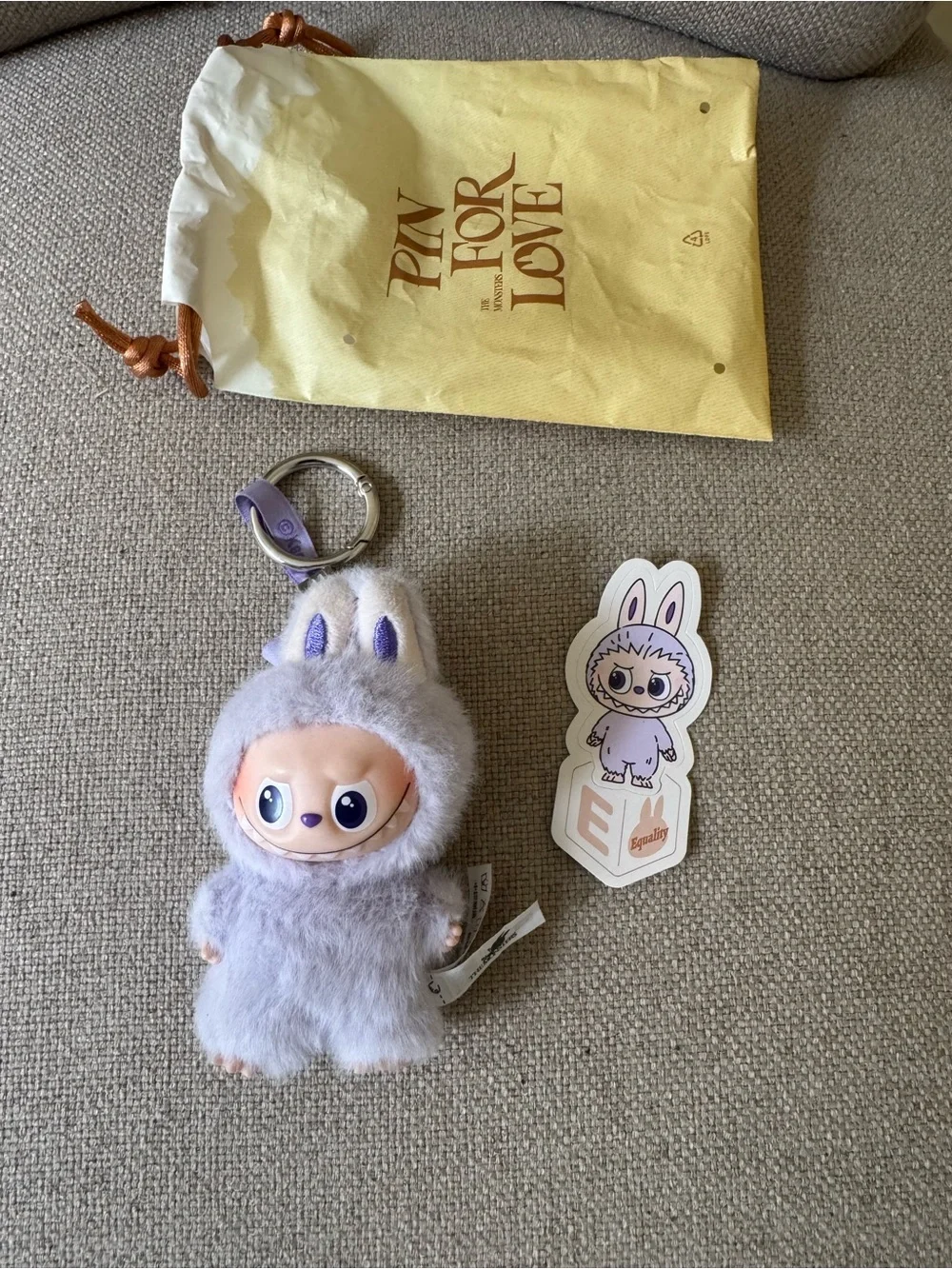 Labubu plush bunny